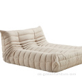 Vintage Velvet Togo Chaise Lounge Couch Modulare Sofa